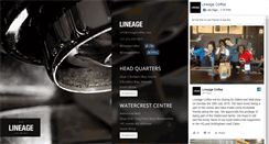 Desktop Screenshot of lineagecoffee.com